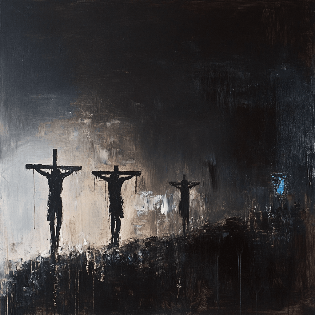 Jesus and the repentant thief