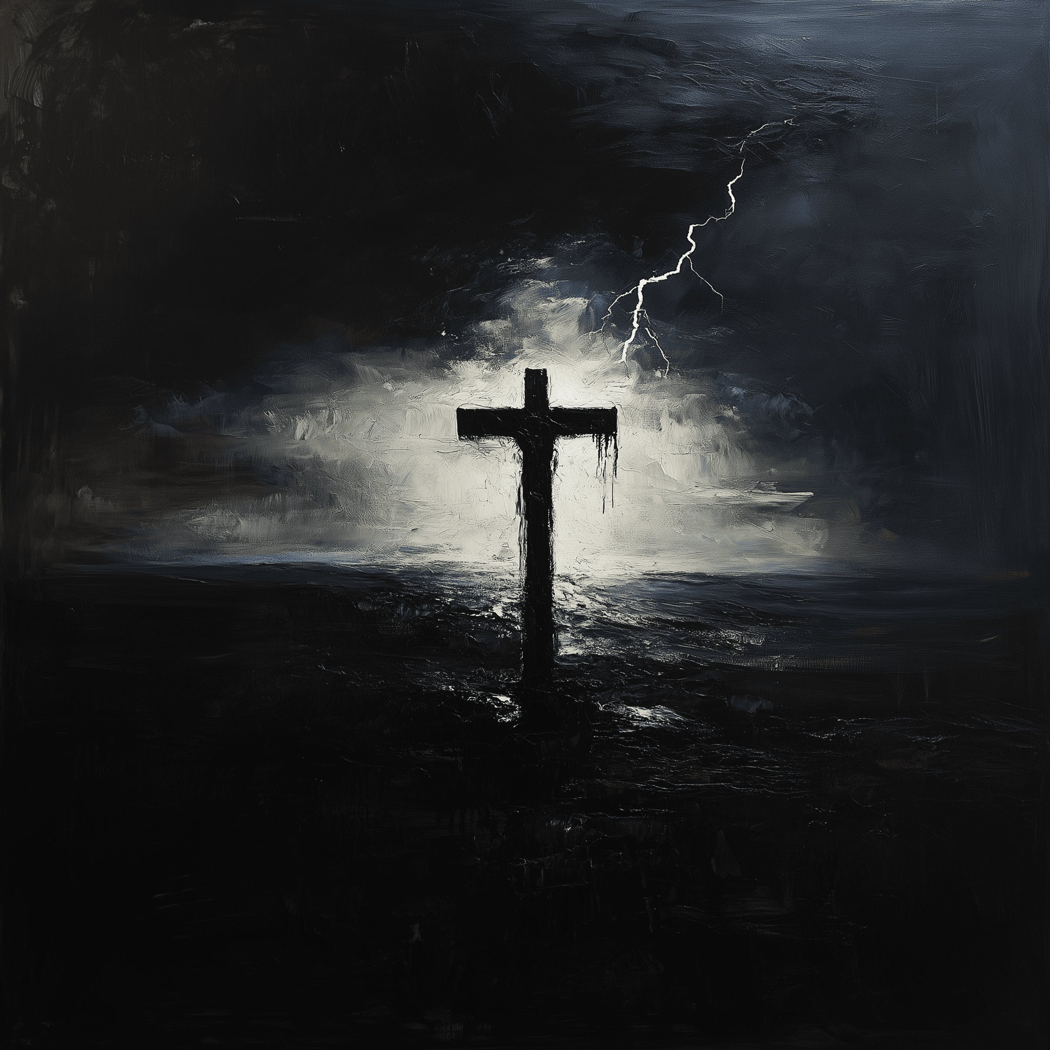 Jesus dies