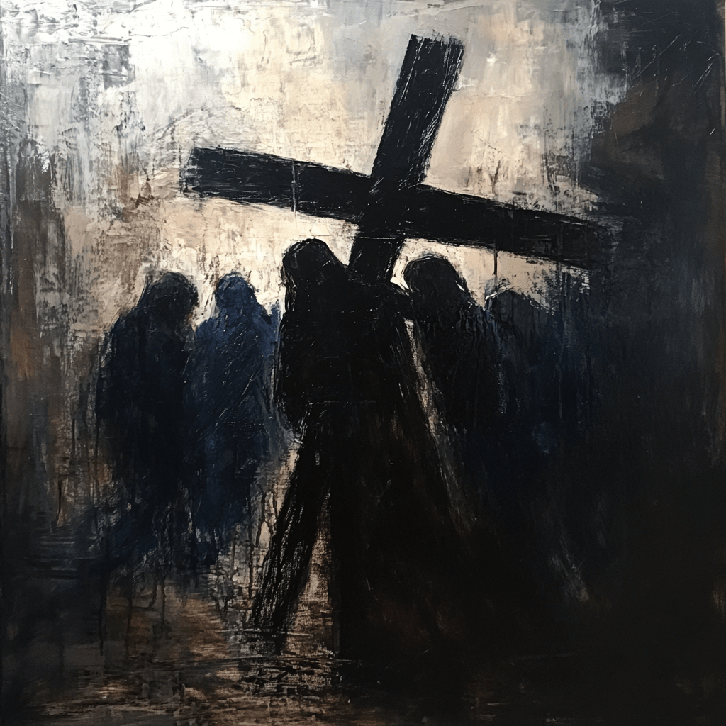 Jesus meets the women of Jerusalem
